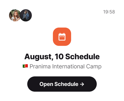 Summer Camp Activities: Scheduler